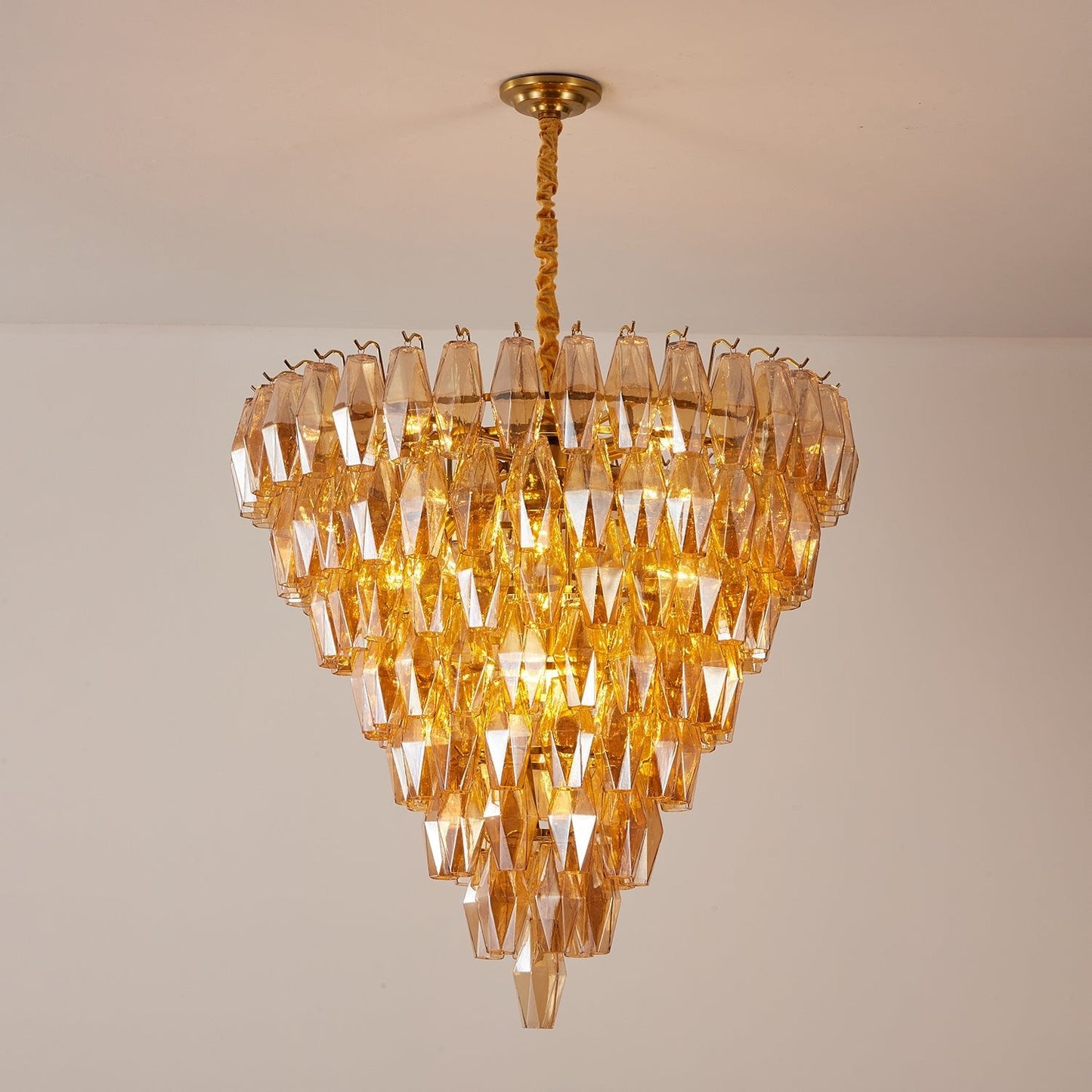 Amber Empire Chandelier - YIOSI