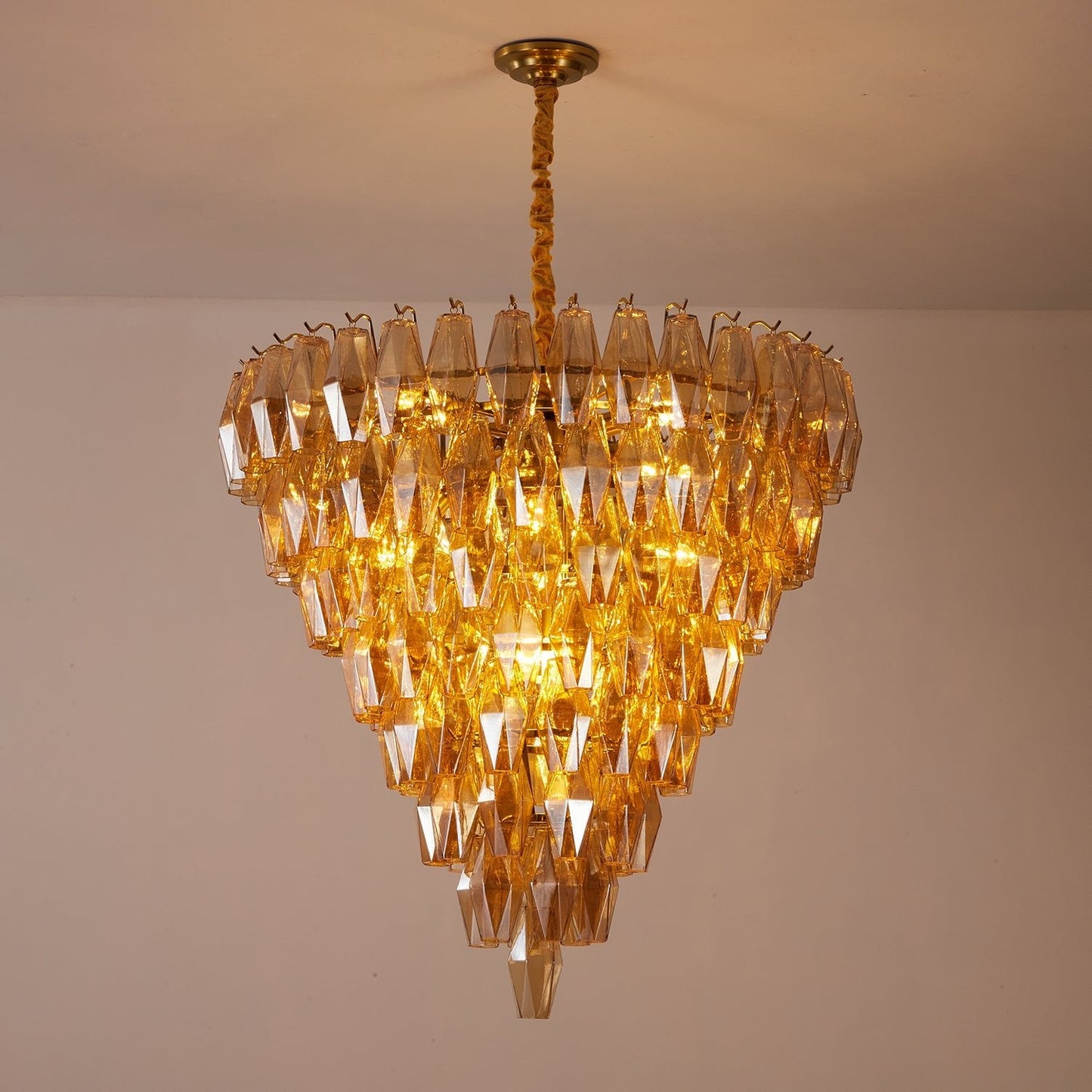 Amber Empire Chandelier - YIOSI