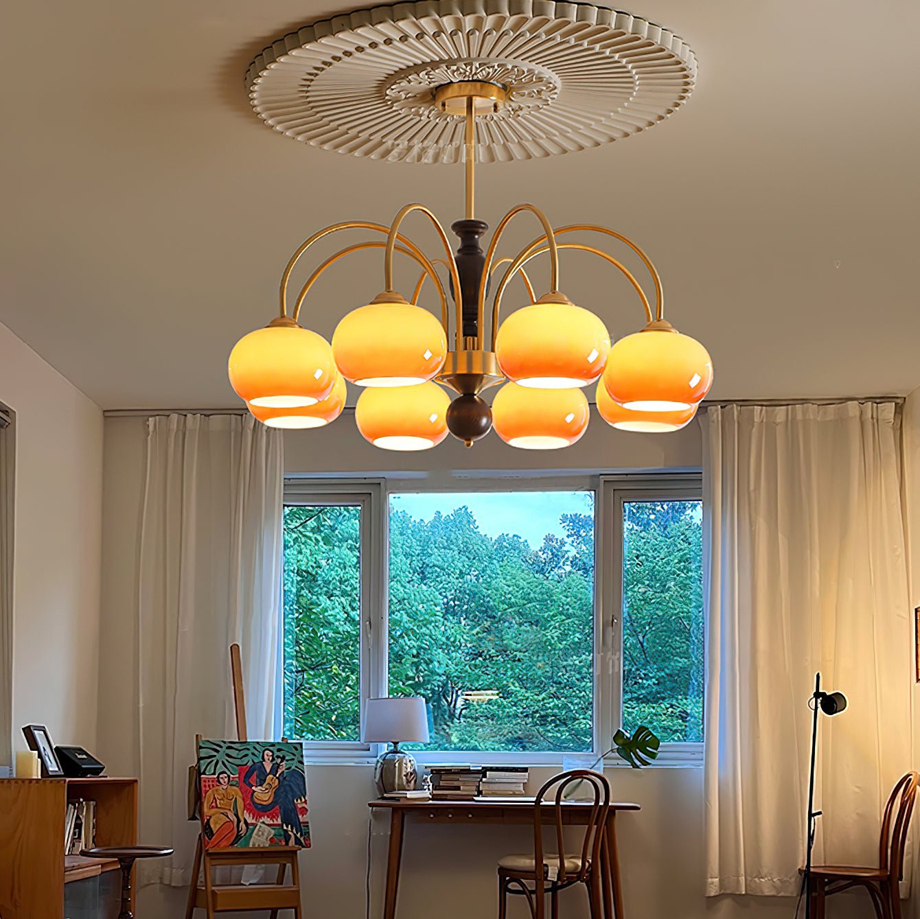Amberly Arch Chandelier - YIOSI