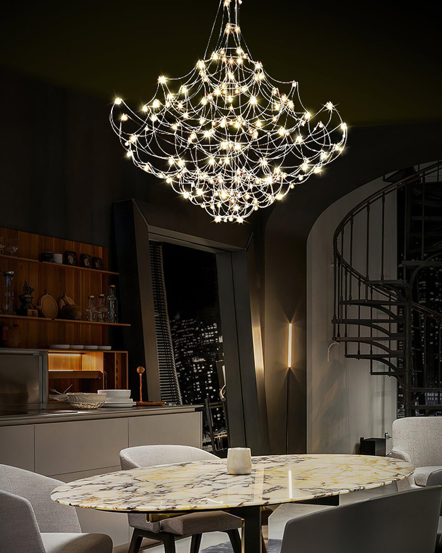 Amos Light Group Chandelier - YIOSI