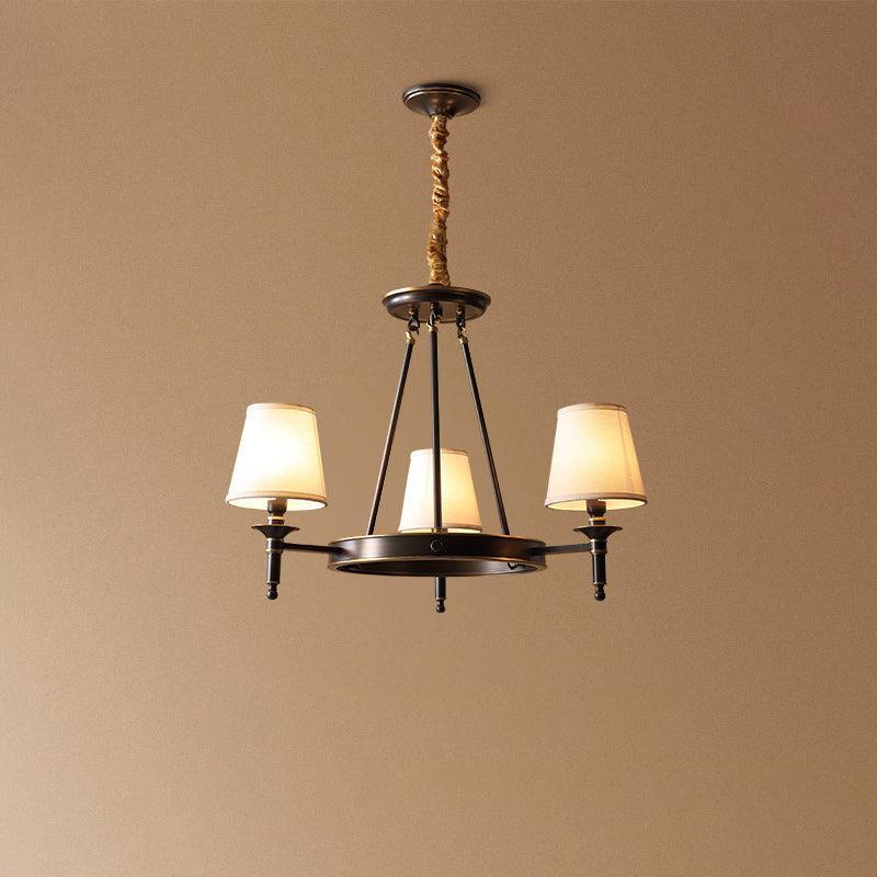 Antique Brass Chandelier - YIOSI