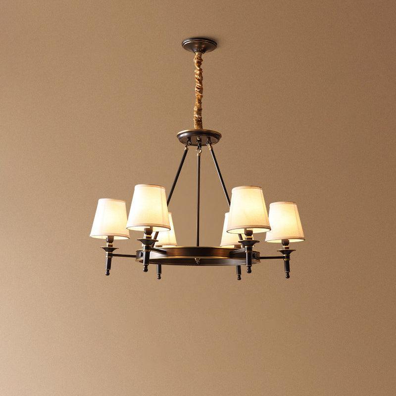 Antique Brass Chandelier - YIOSI