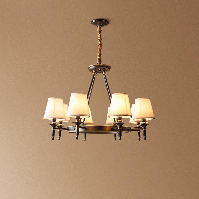 Antique Brass Chandelier - YIOSI