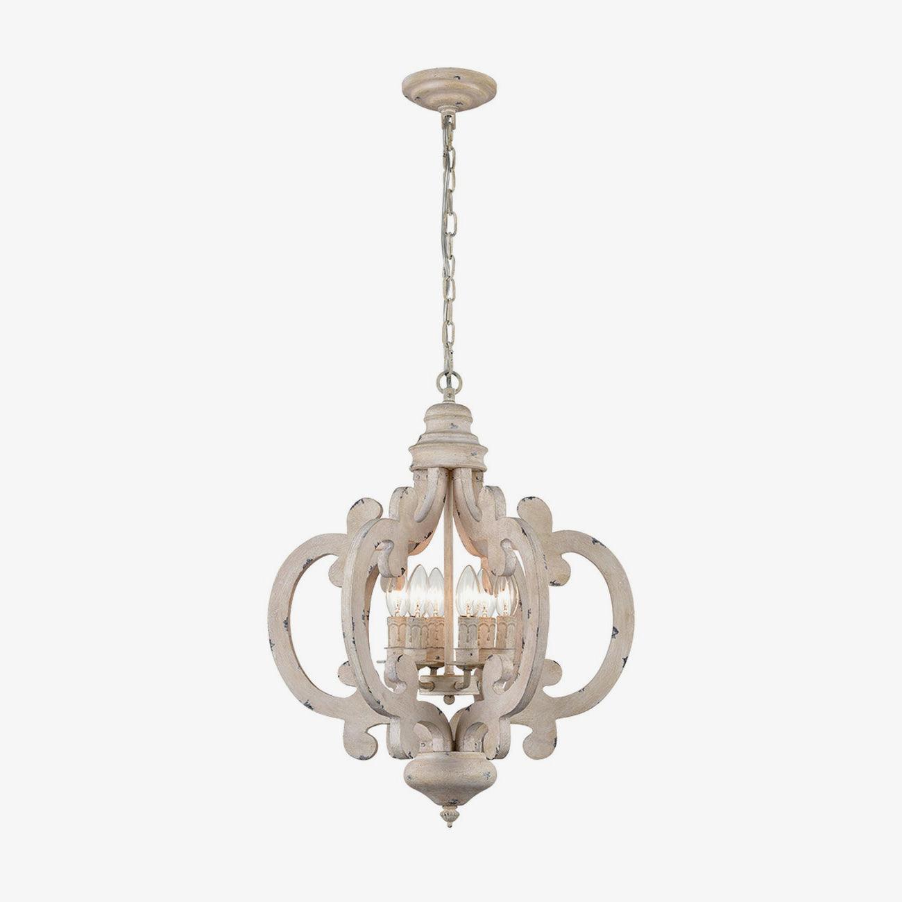 Antique White Style Chandelier - YIOSI