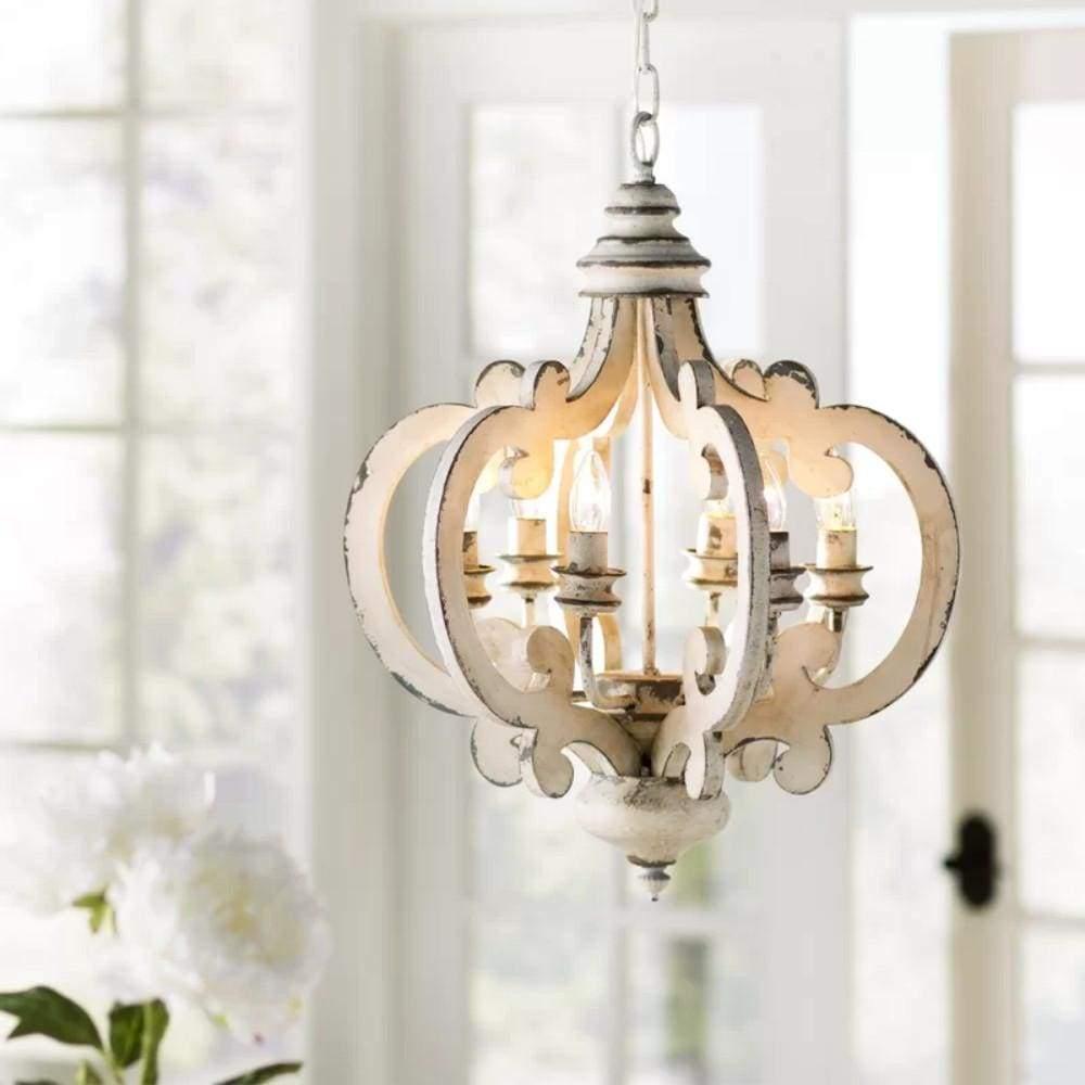 Antique White Style Chandelier - YIOSI