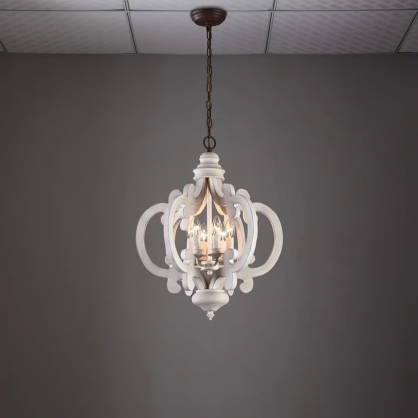 Antique White Style Chandelier - YIOSI