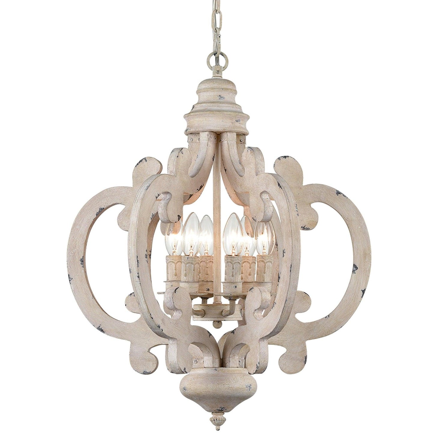 Antique White Style Chandelier - YIOSI