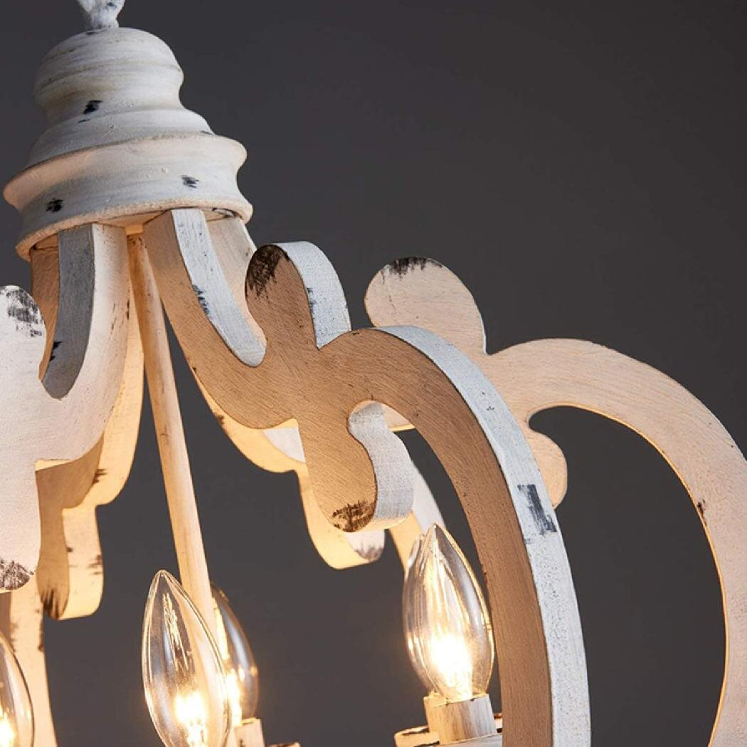 Antique White Style Chandelier - YIOSI