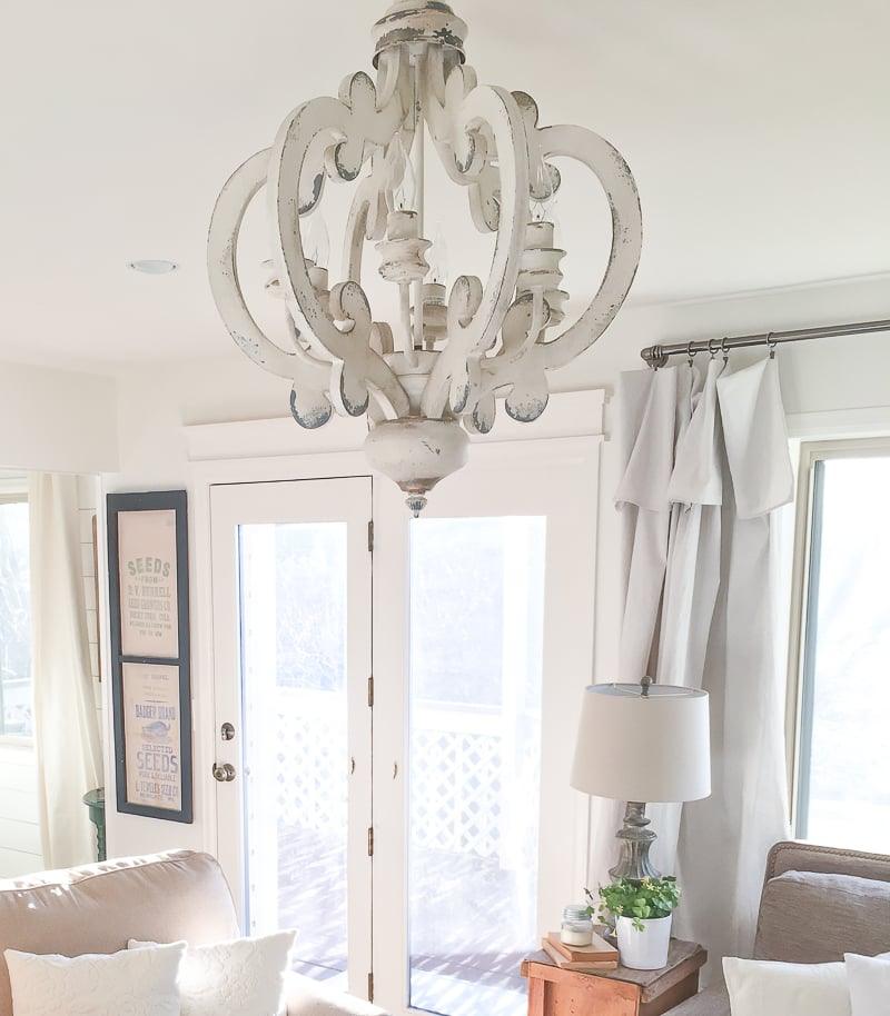 Antique White Style Chandelier - YIOSI