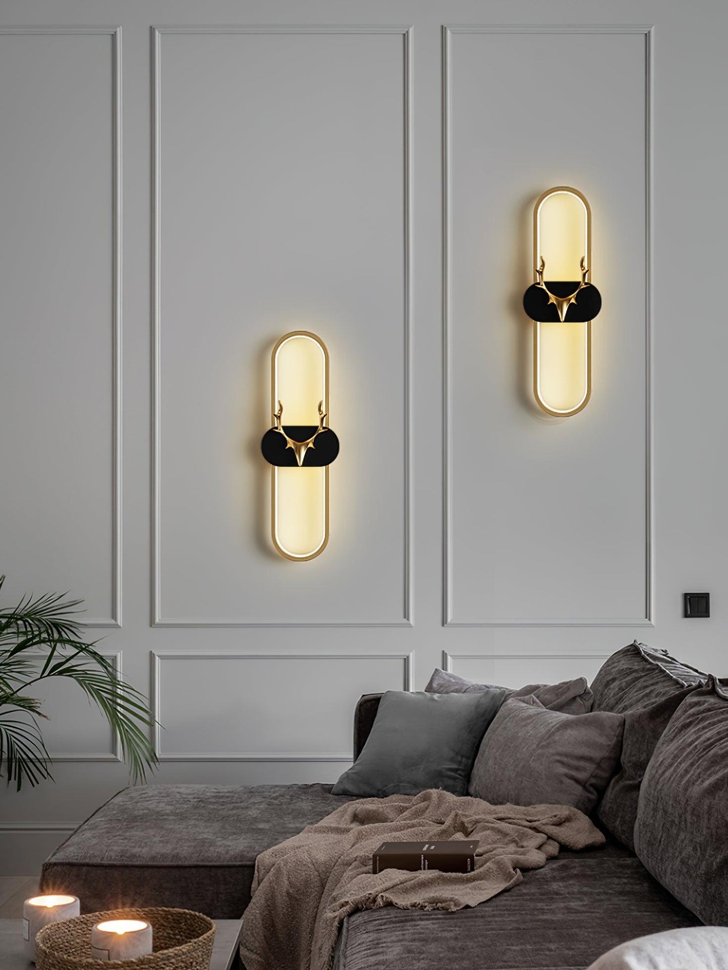 Antlers Halo Wall Lamp - YIOSI