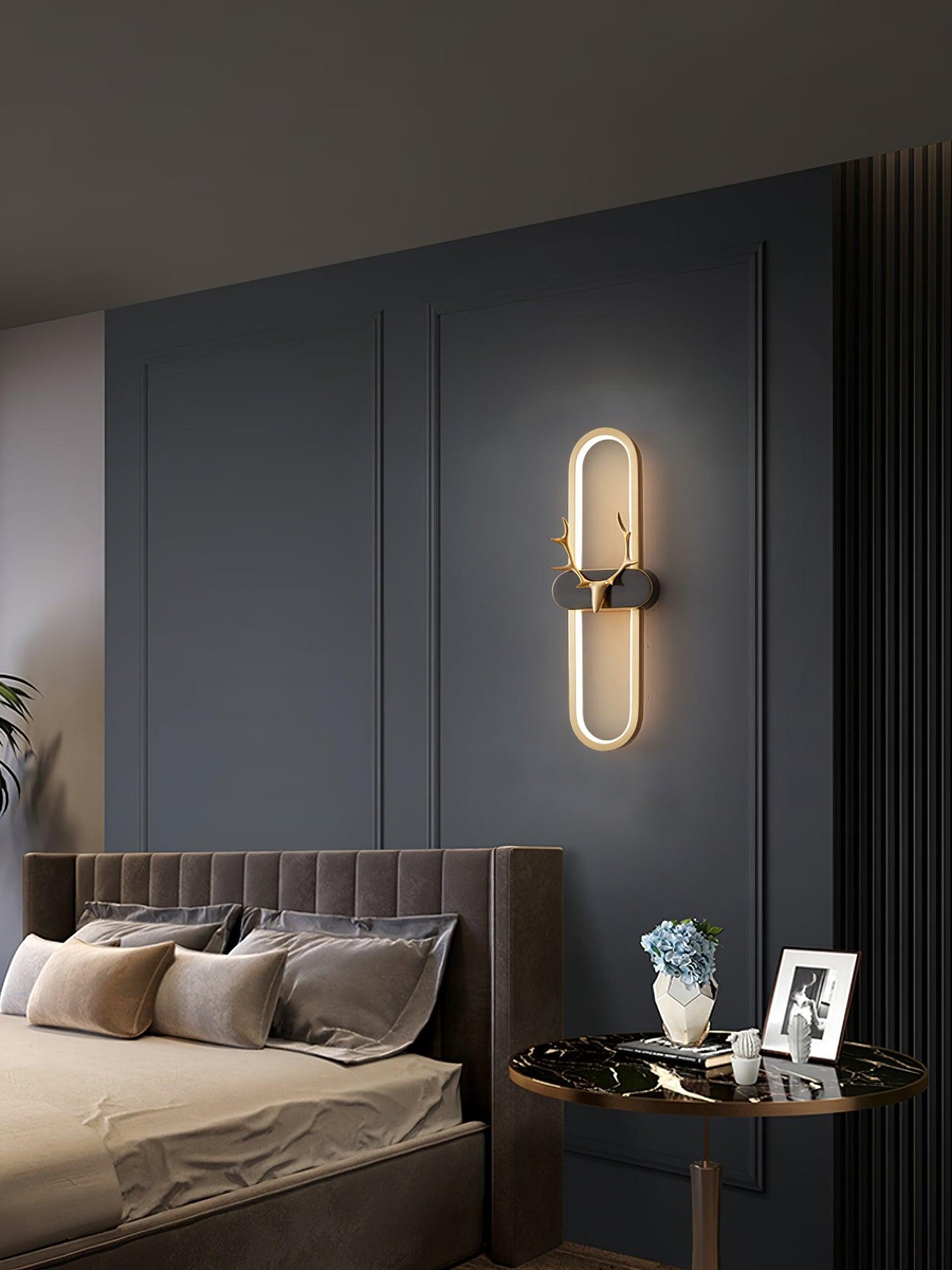 Antlers Halo Wall Lamp - YIOSI