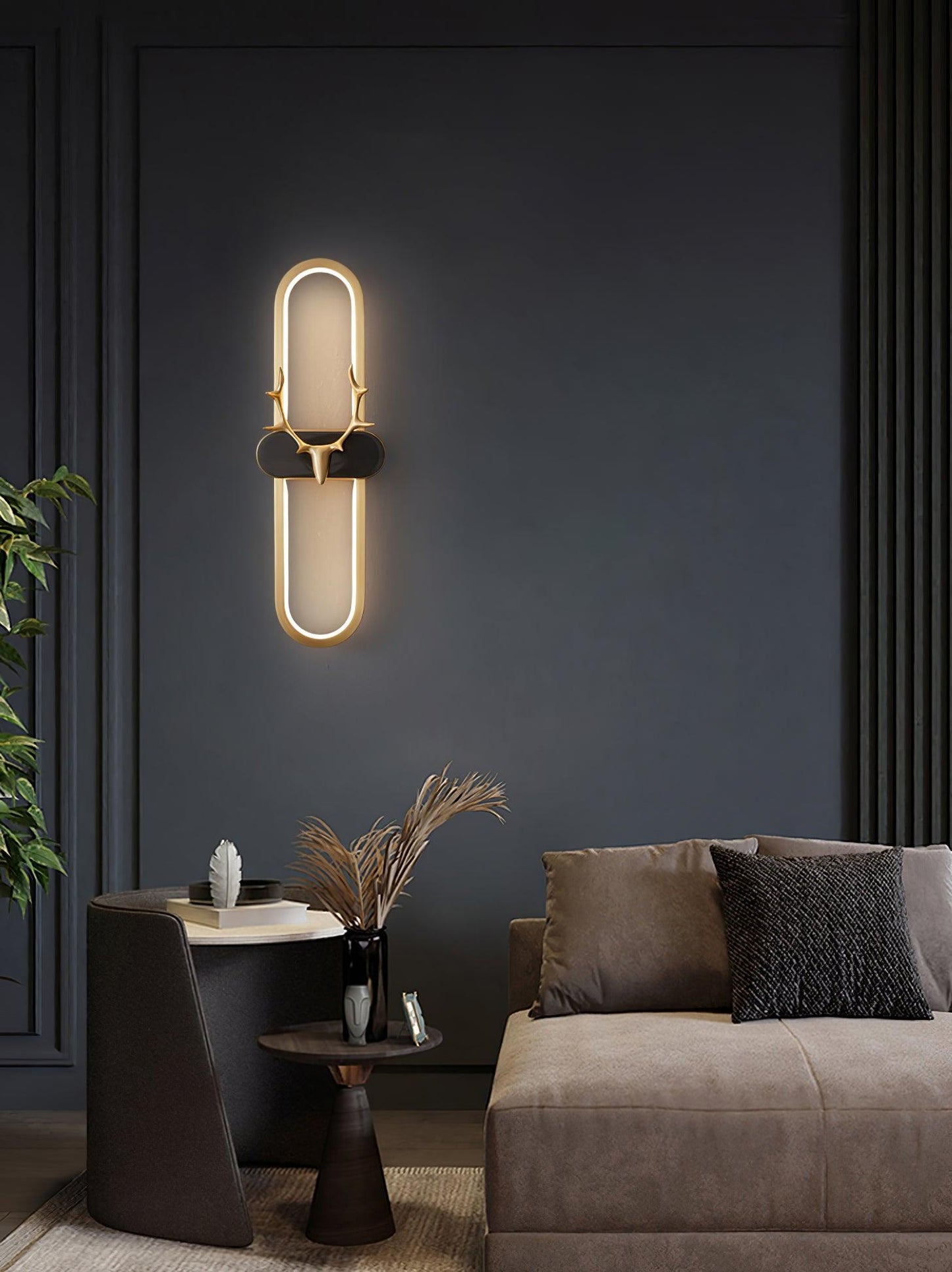 Antlers Halo Wall Lamp - YIOSI