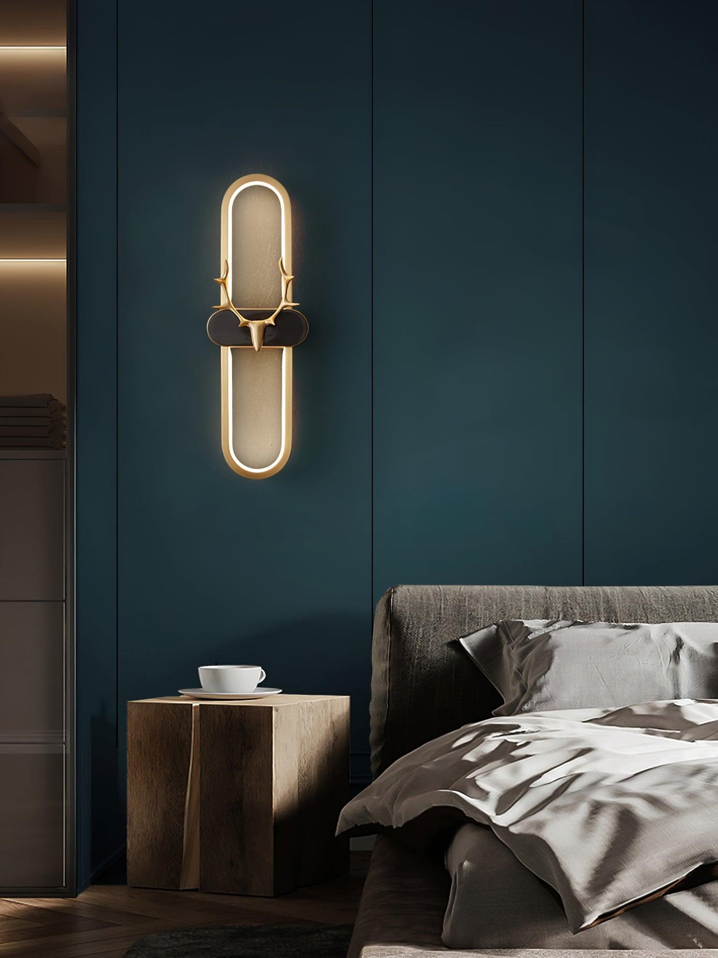 Antlers Halo Wall Lamp - YIOSI