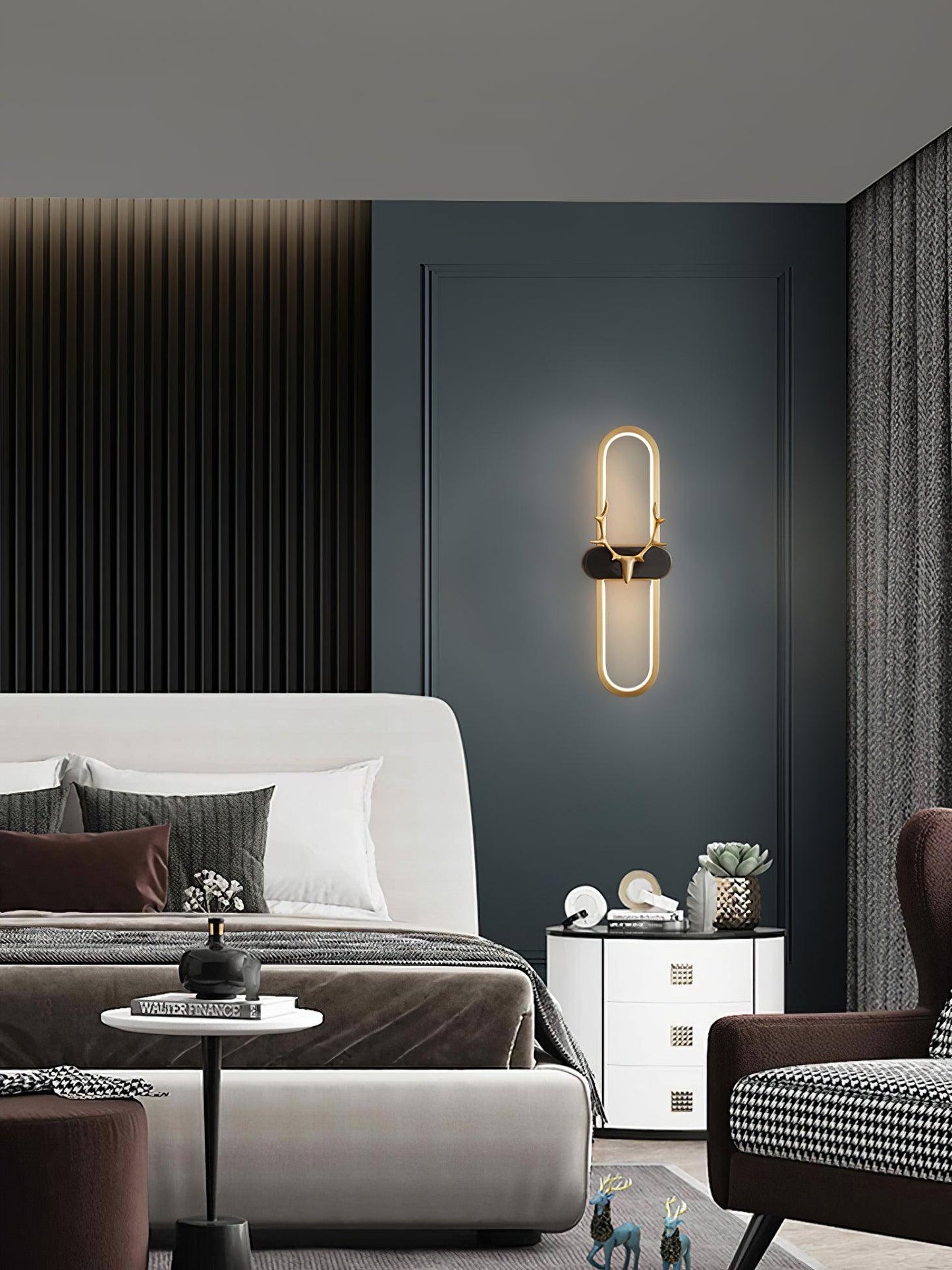 Antlers Halo Wall Lamp - YIOSI