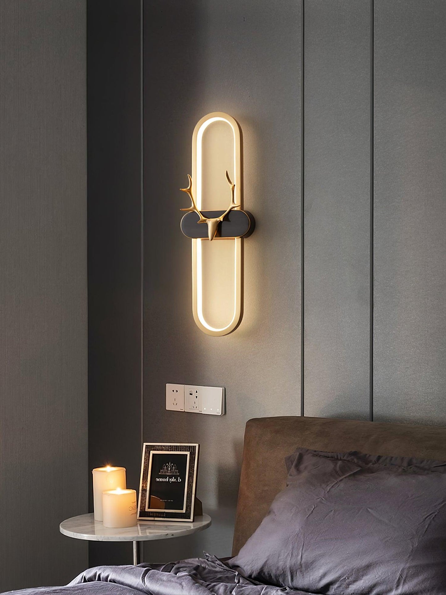 Antlers Halo Wall Lamp - YIOSI