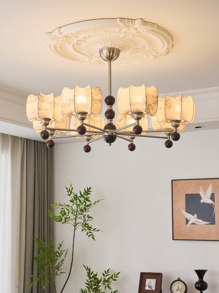 Arboris Floral Chandelier - YIOSI