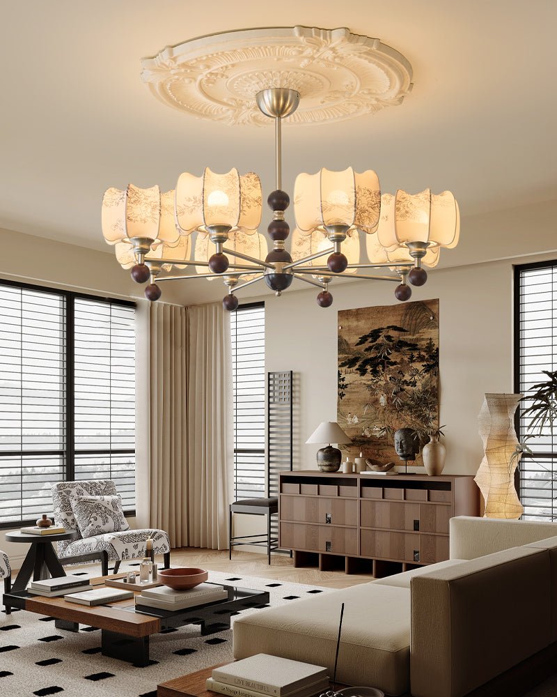 Arboris Floral Chandelier - YIOSI