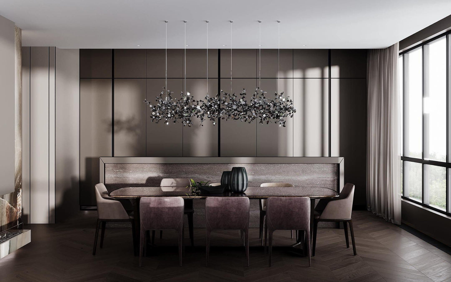 Shimmering Cloud Chandelier - YIOSI