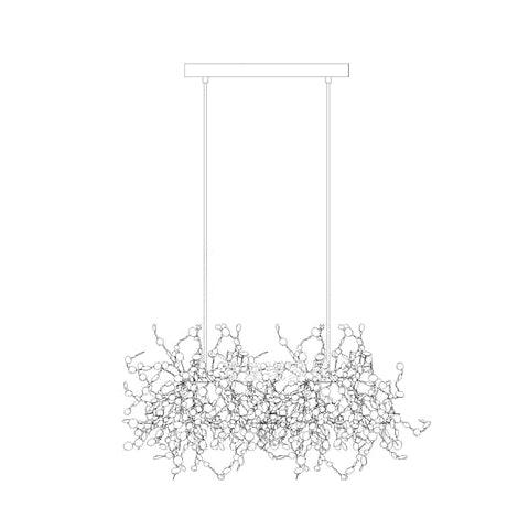 Shimmering Cloud Chandelier - YIOSI