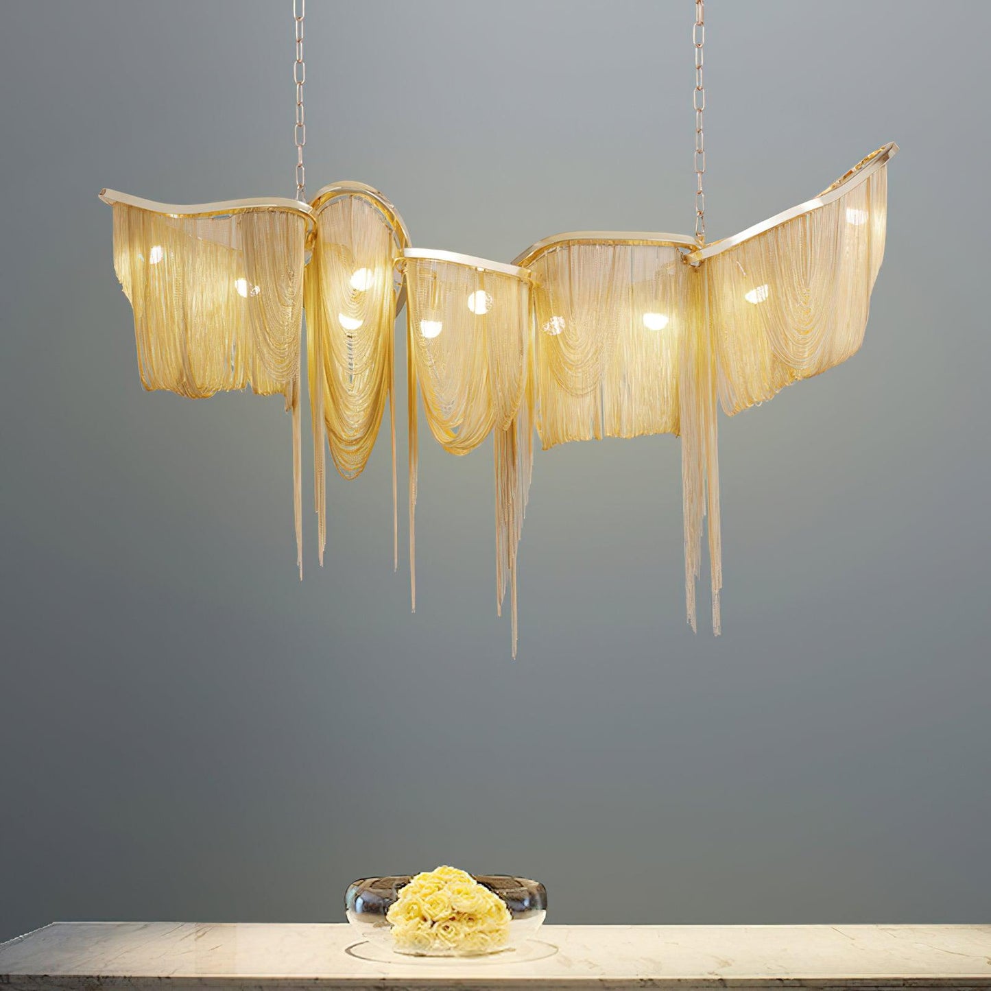 Ark Tassel Chandelier - YIOSI