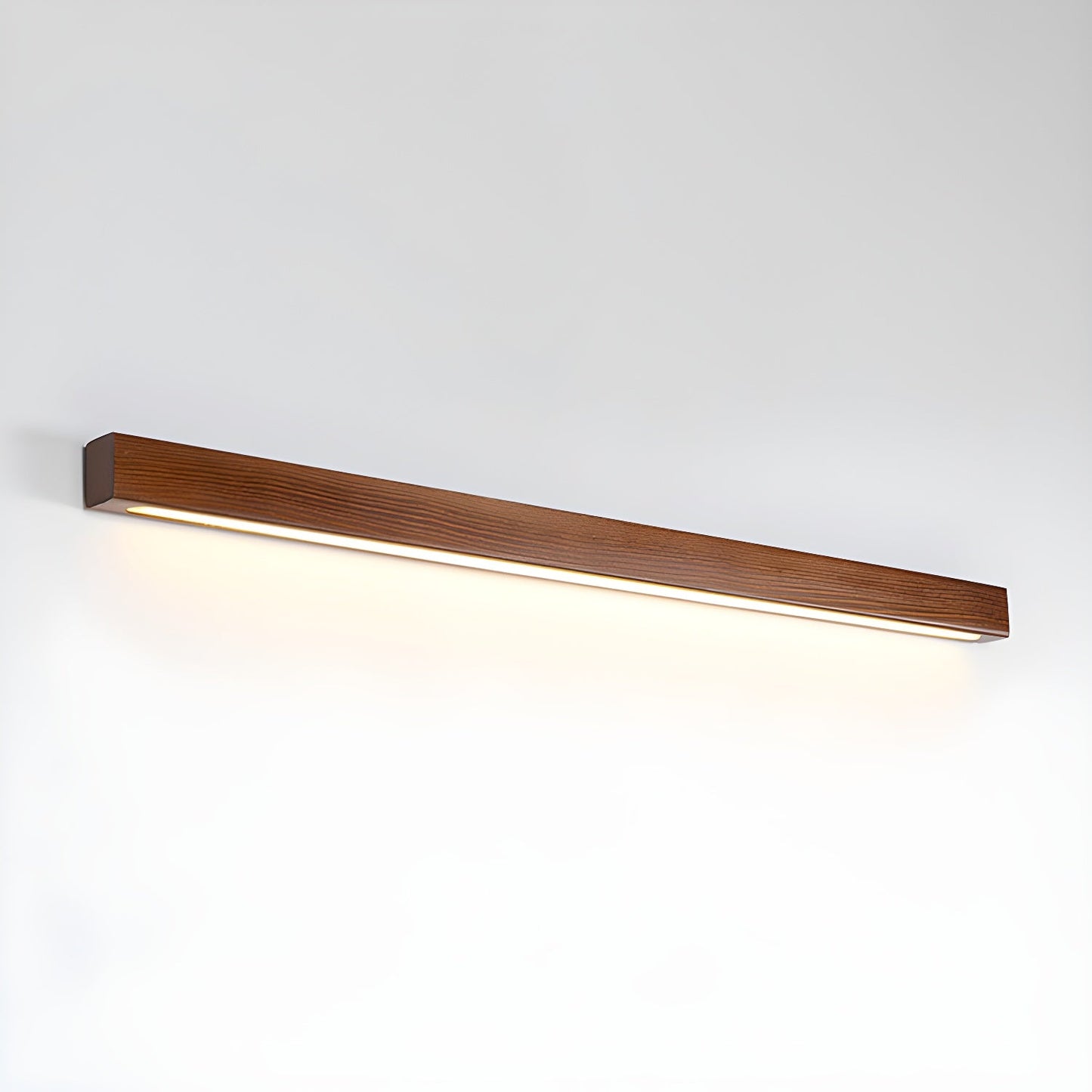Arlo Linear Wood Wall Light – Natural Warmth Slim Modern Design