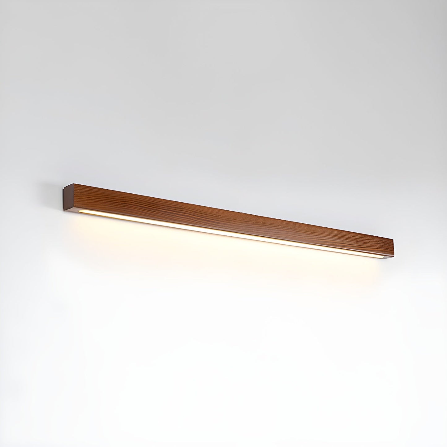 Arlo Linear Wood Wall Light – Natural Warmth Slim Modern Design