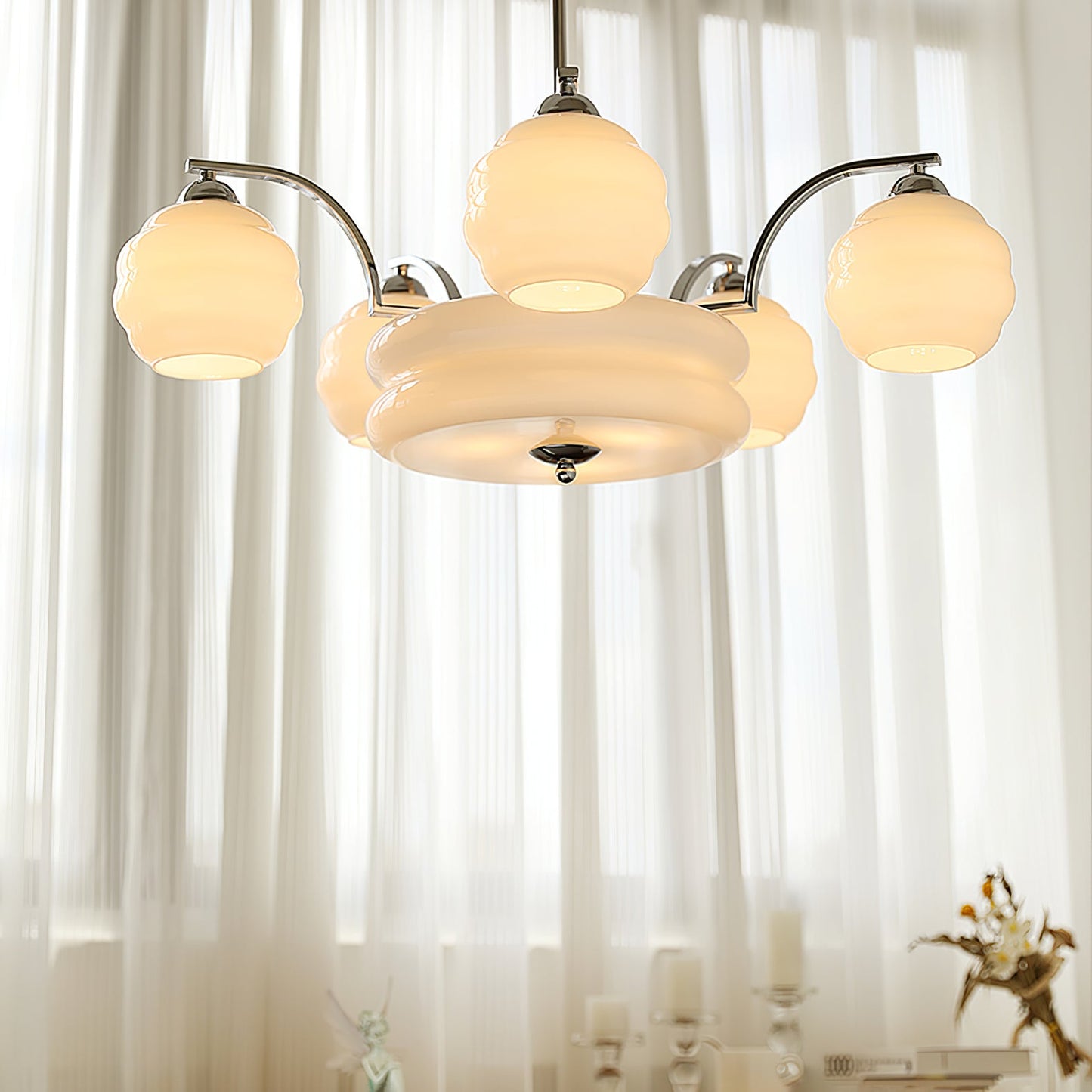 Art Deco Vintage Chandelier - YIOSI