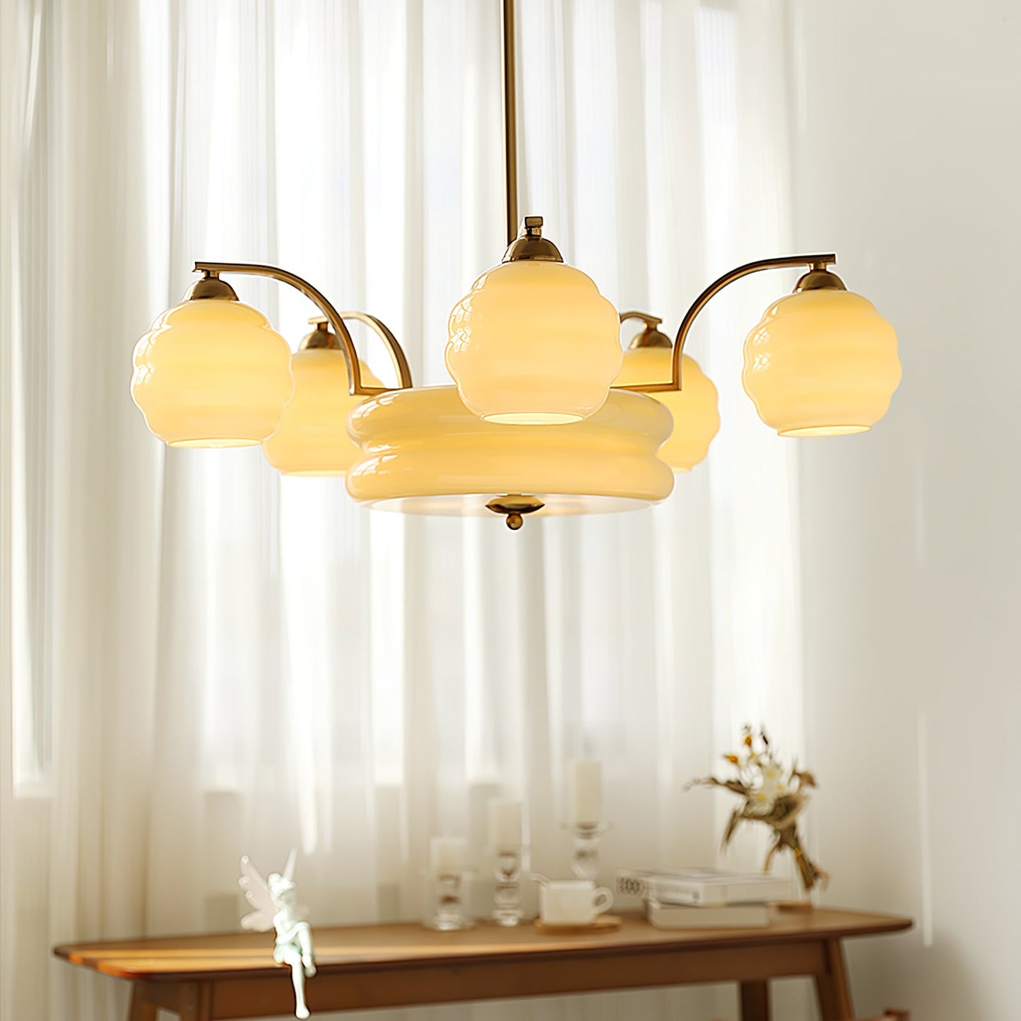 Art Deco Vintage Chandelier - YIOSI