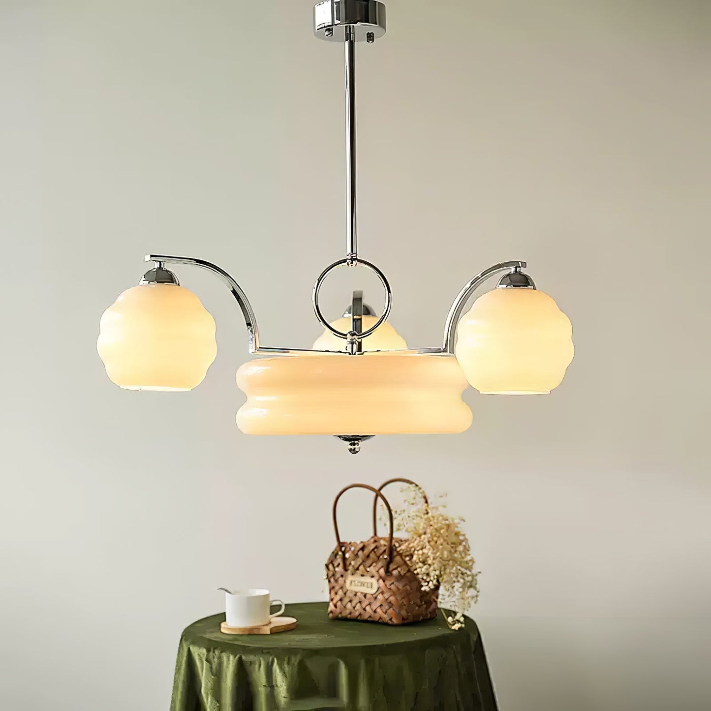 Art Deco Vintage Chandelier - YIOSI