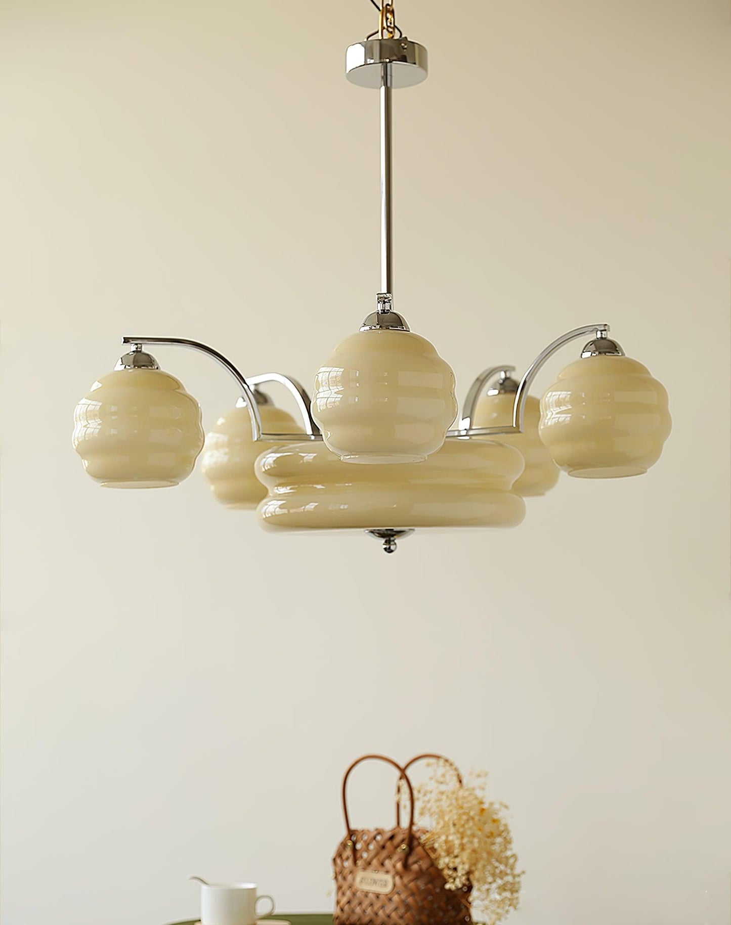 Art Deco Vintage Chandelier - YIOSI