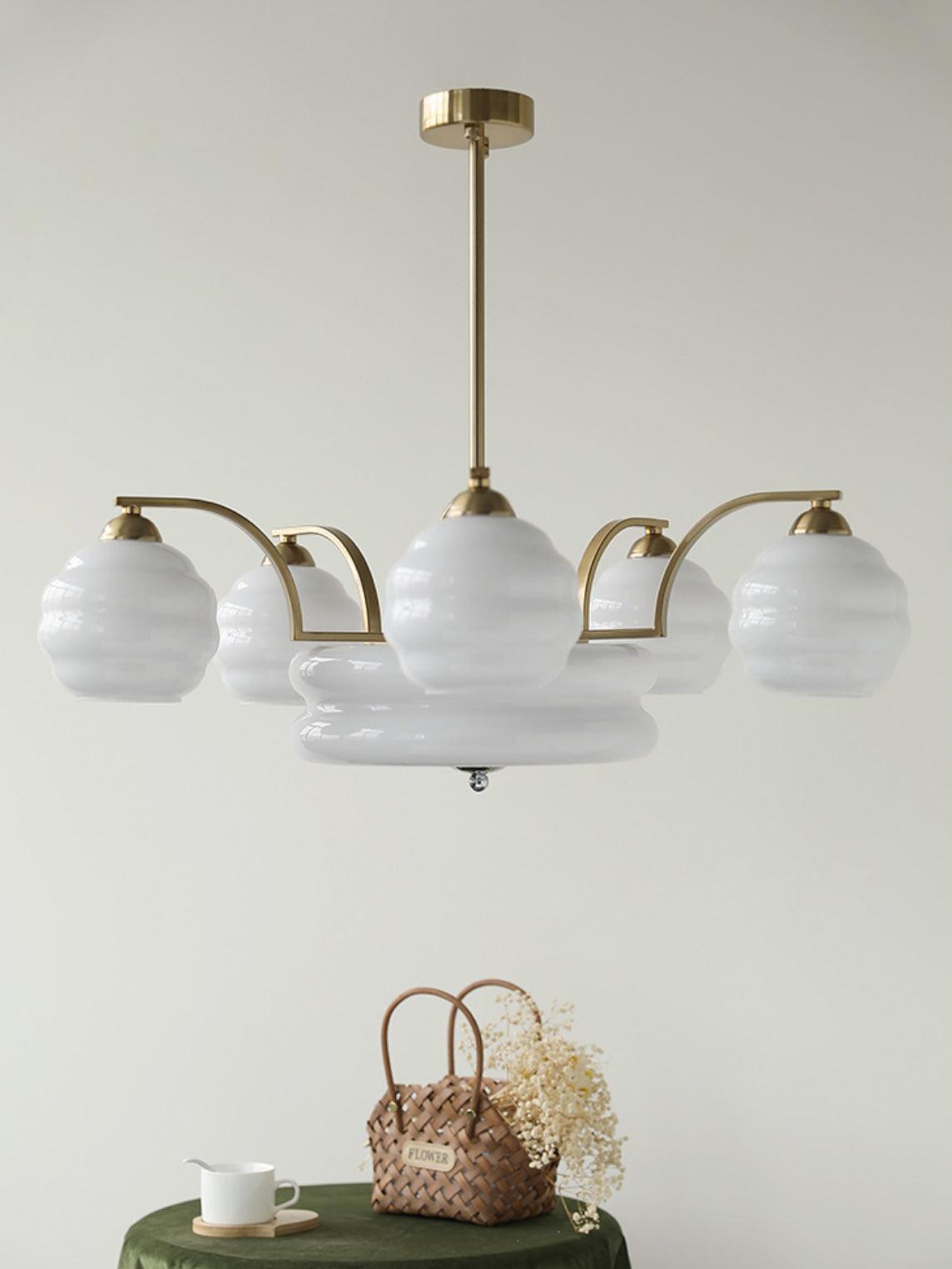 Art Deco Vintage Chandelier - YIOSI