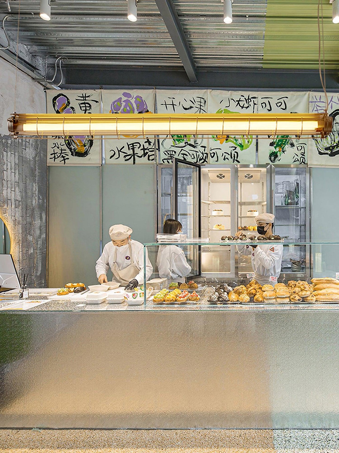 Artisan Glass Linearity Chandelier - YIOSI