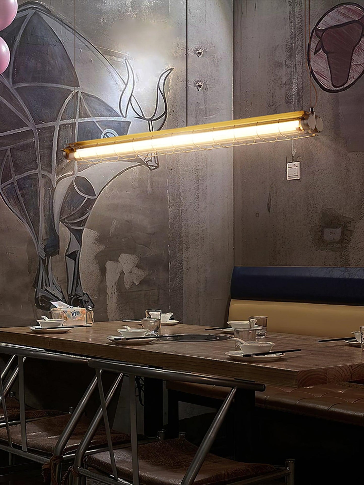 Artisan Glass Linearity Chandelier - YIOSI