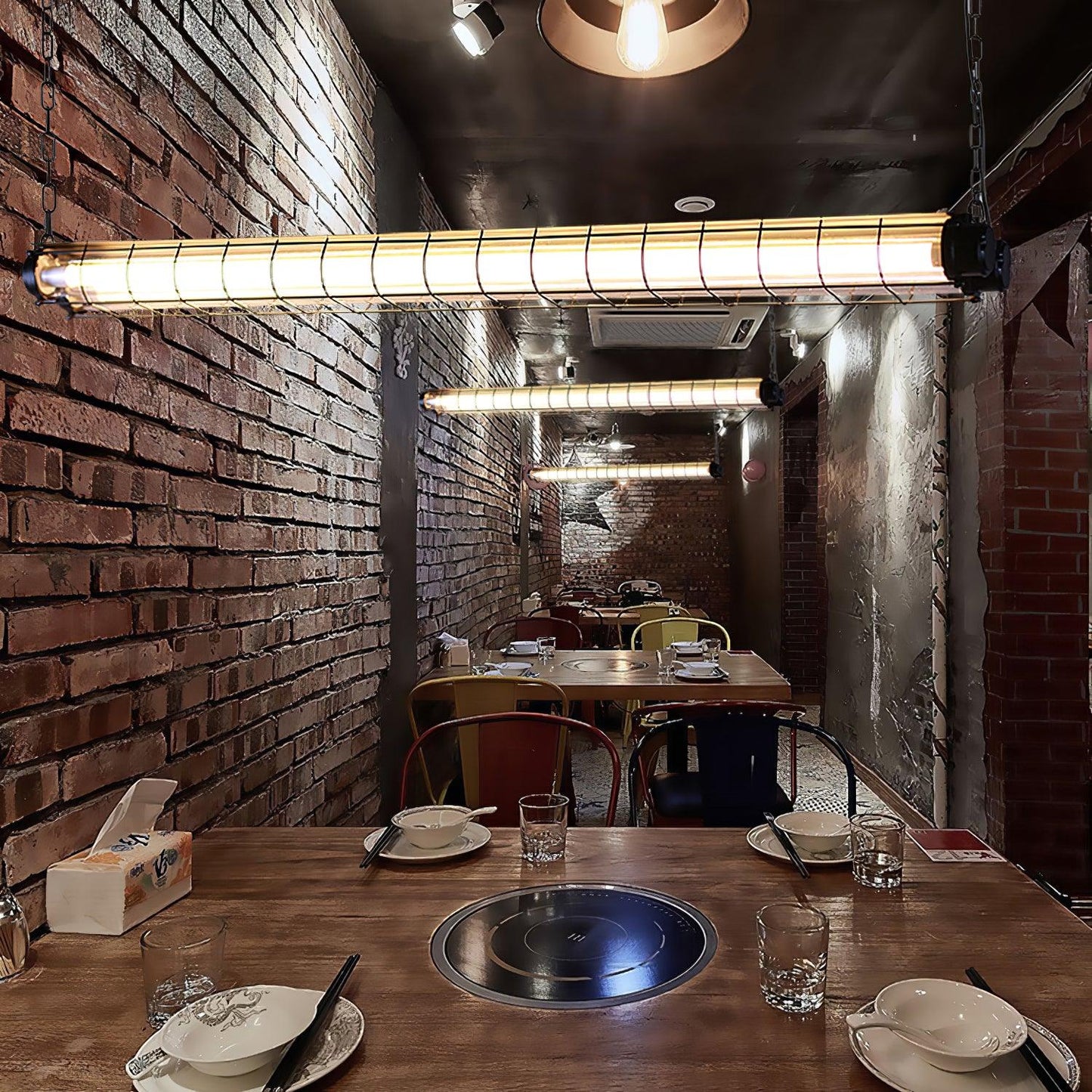 Artisan Glass Linearity Chandelier - YIOSI