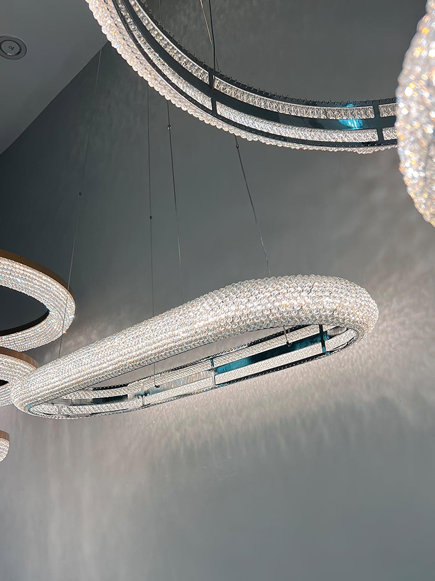 Asscher Ring Chandelier - YIOSI
