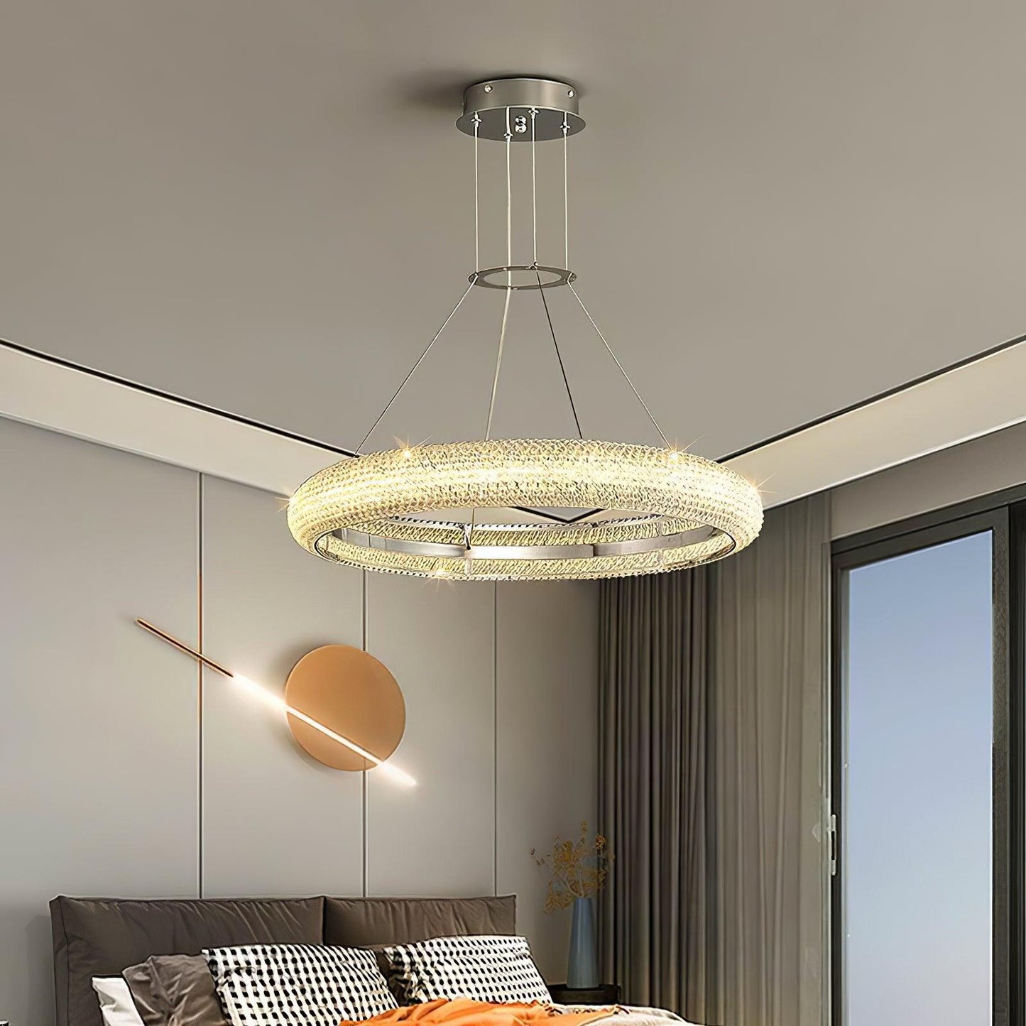 Asscher Ring Chandelier - YIOSI