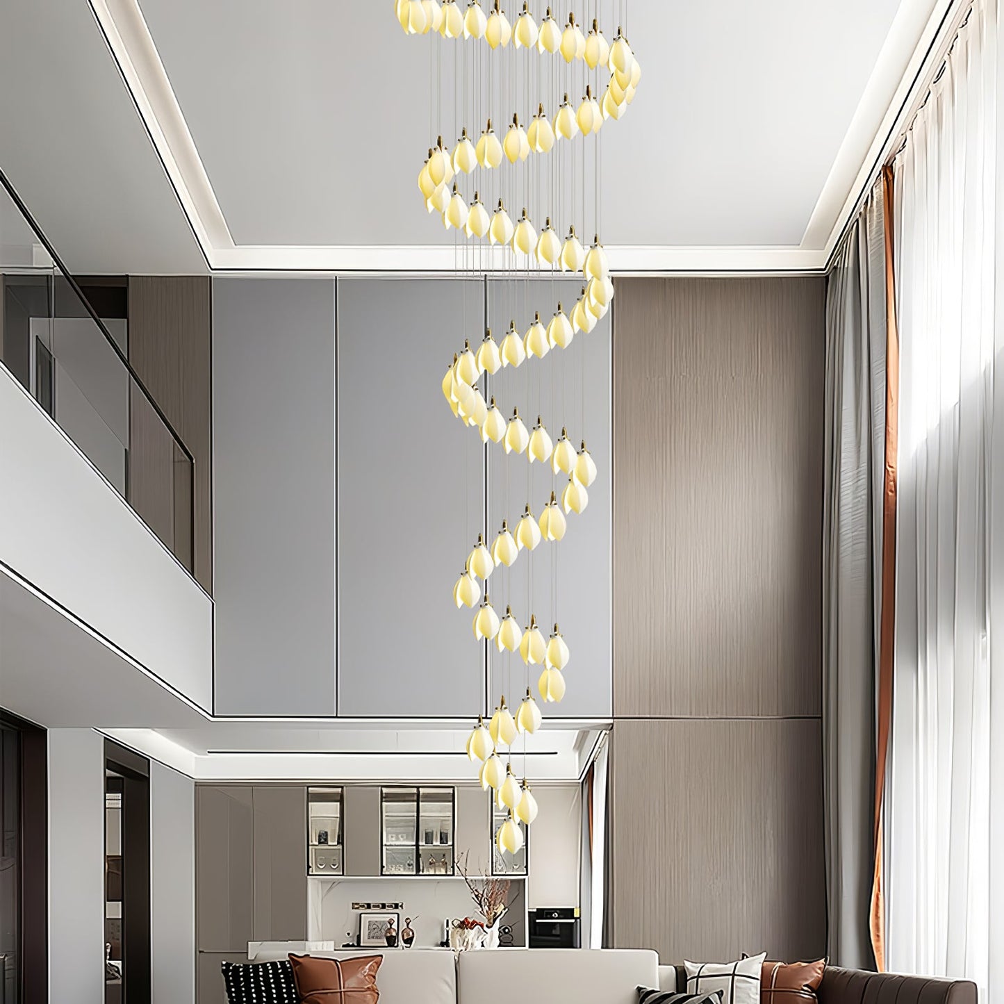 Astralis Bloom Stairs Chandelier - YIOSI