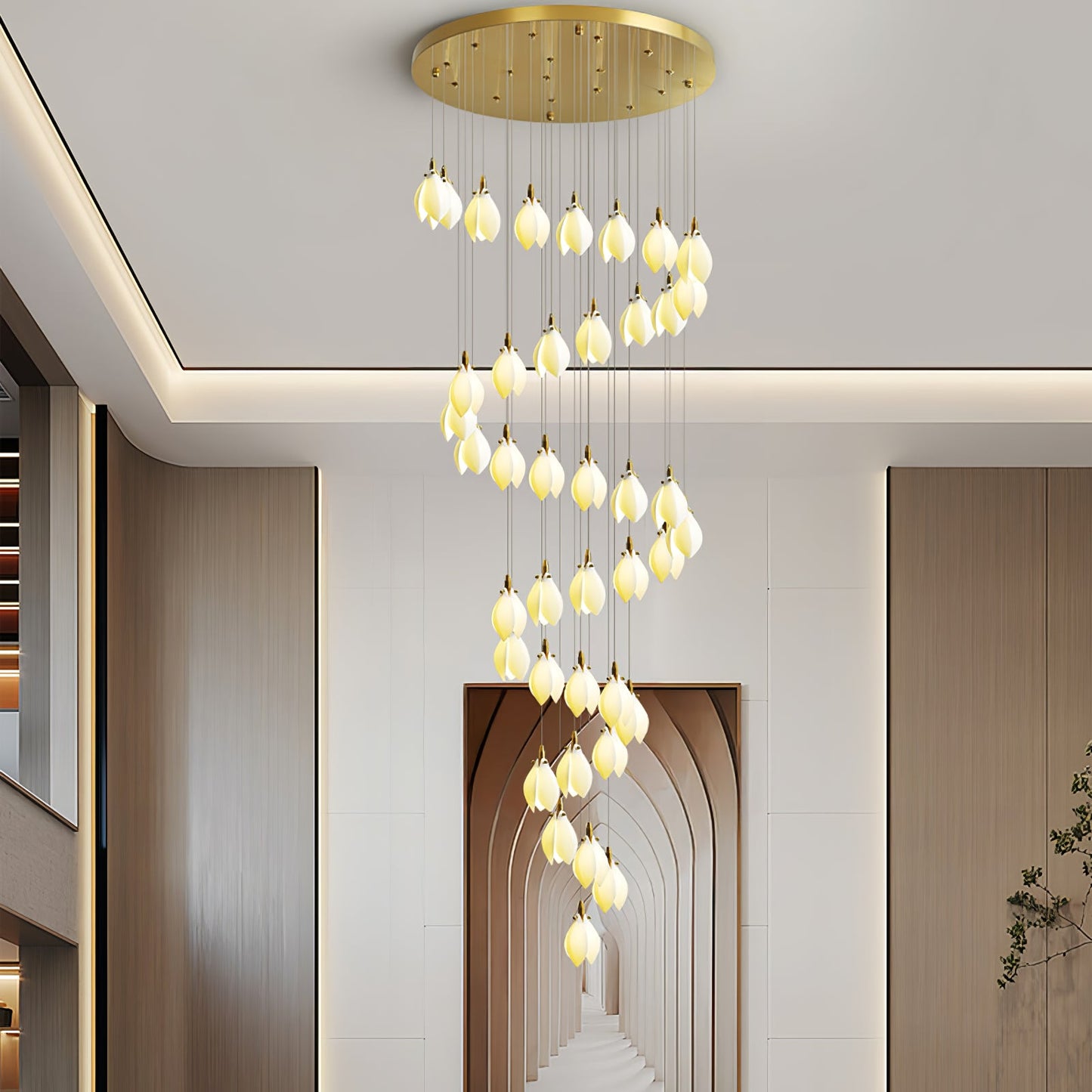 Astralis Bloom Stairs Chandelier - YIOSI