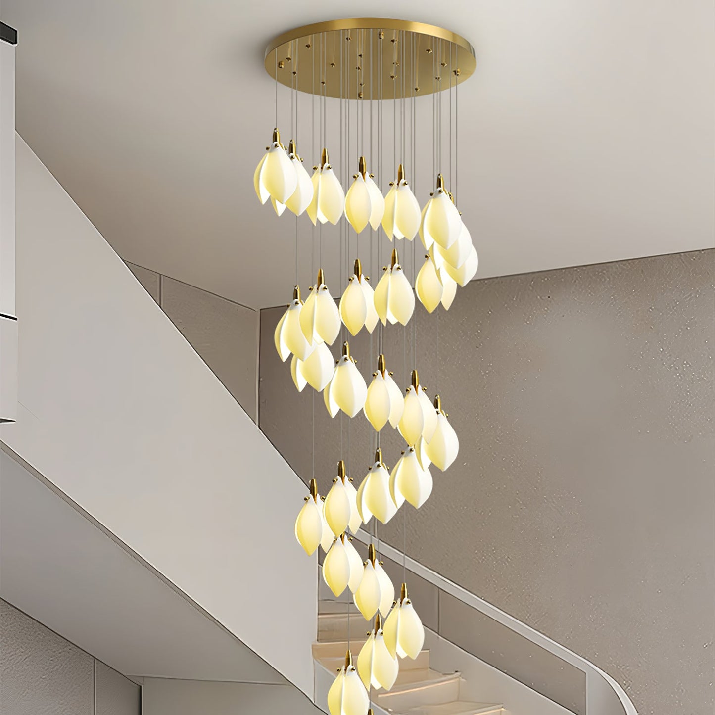Astralis Bloom Stairs Chandelier - YIOSI