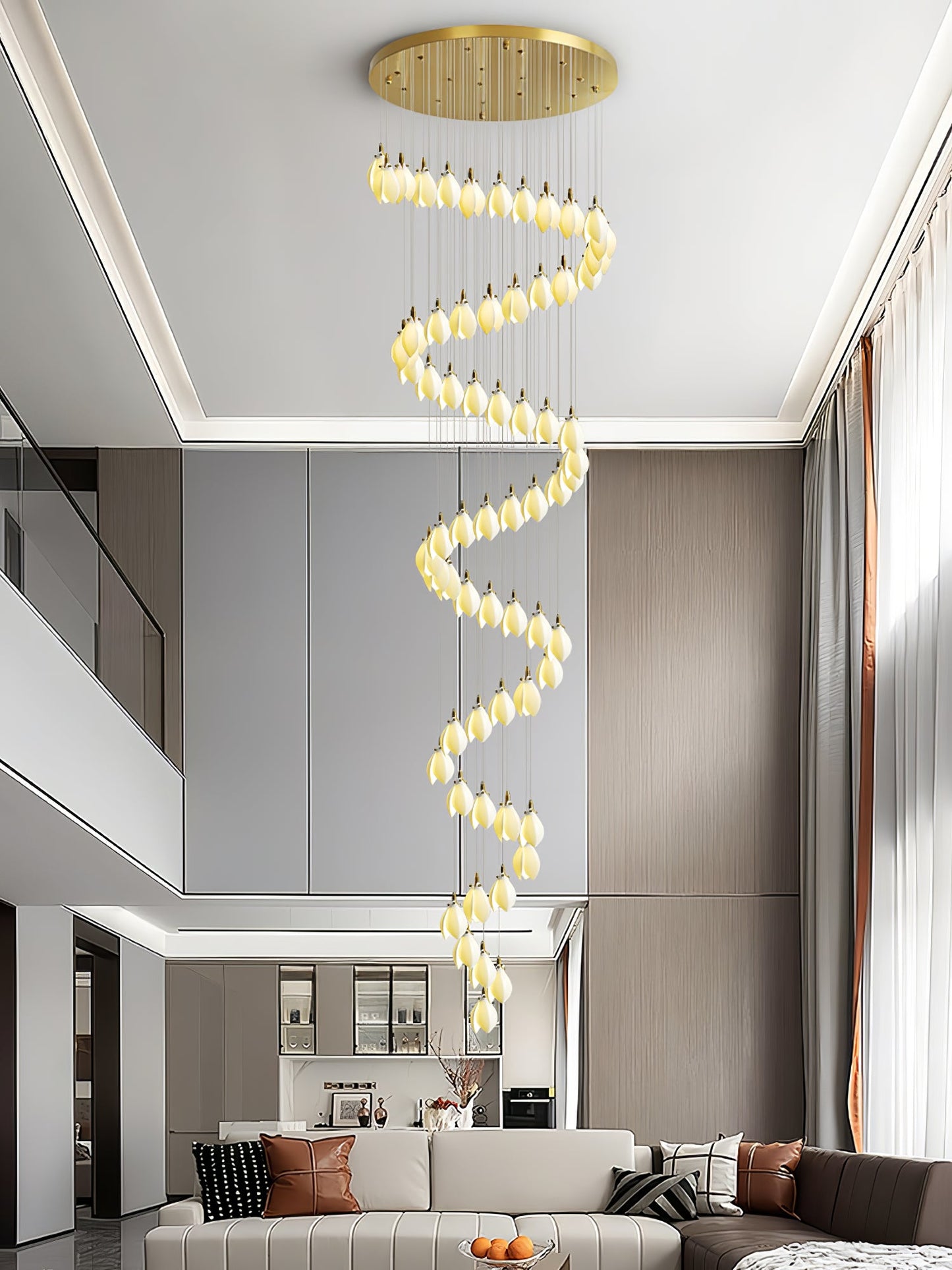 Astralis Bloom Stairs Chandelier - YIOSI