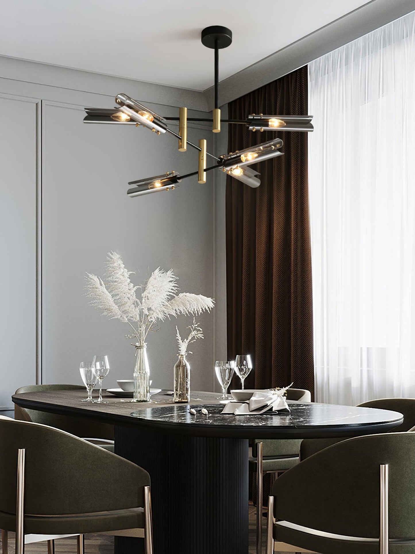 Astrid Double Chandelier - YIOSI