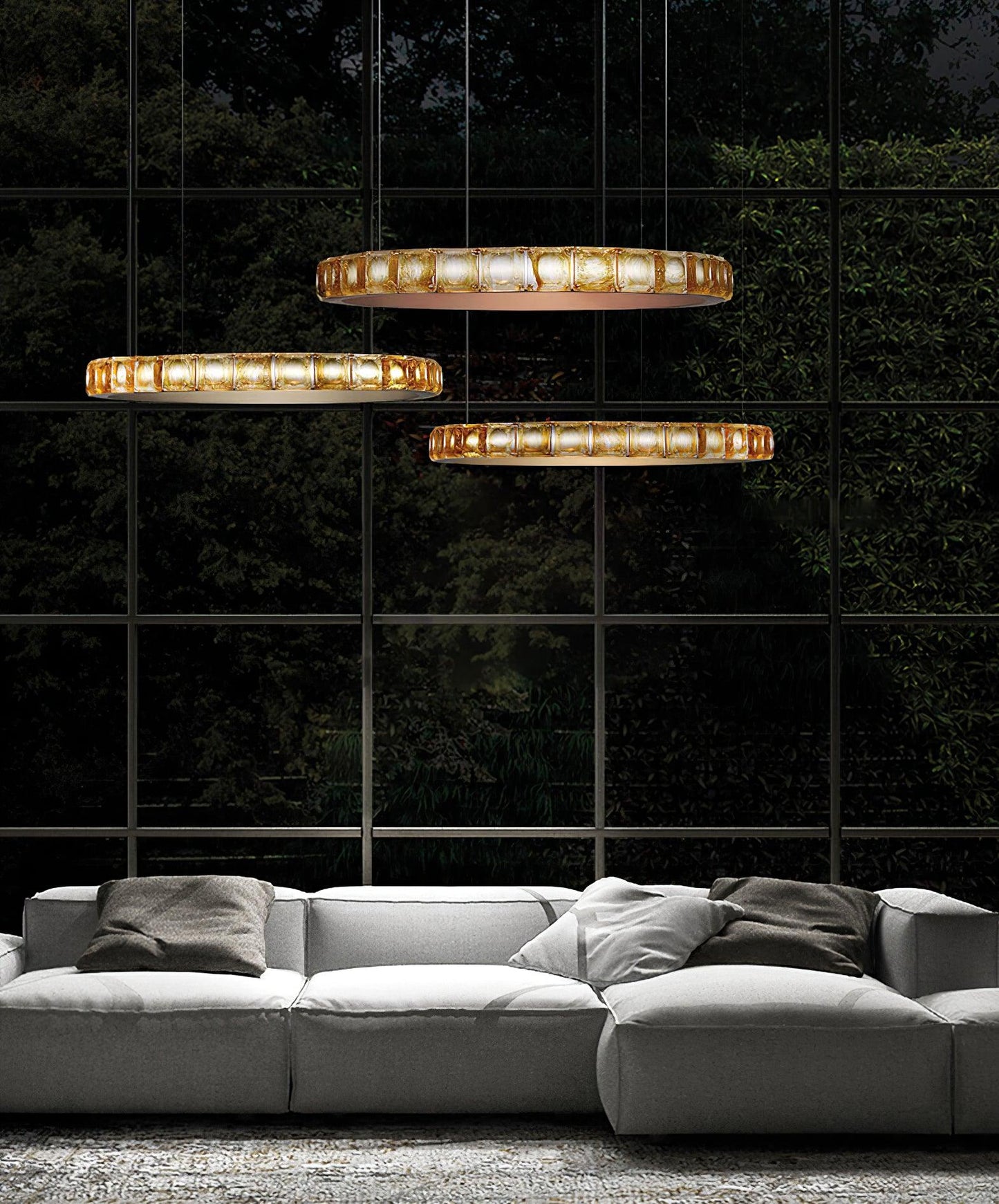 Aura Ring Chandelier - YIOSI