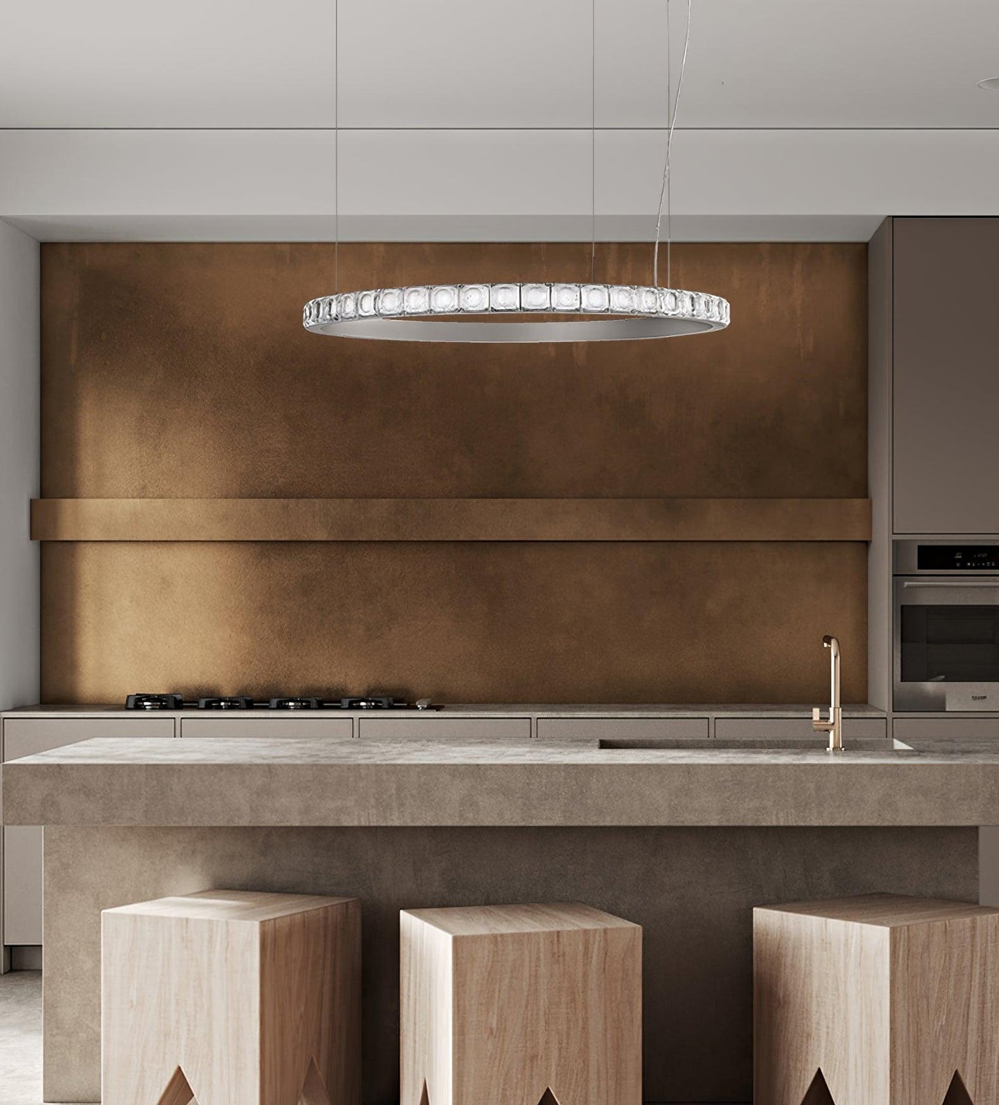 Aura Ring Chandelier - YIOSI