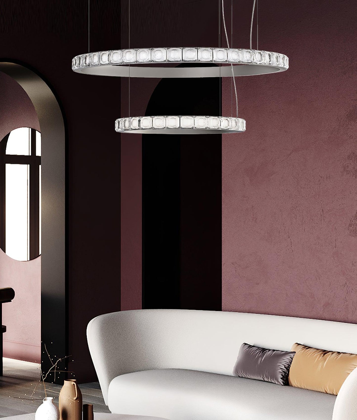 Aura Ring Chandelier - YIOSI