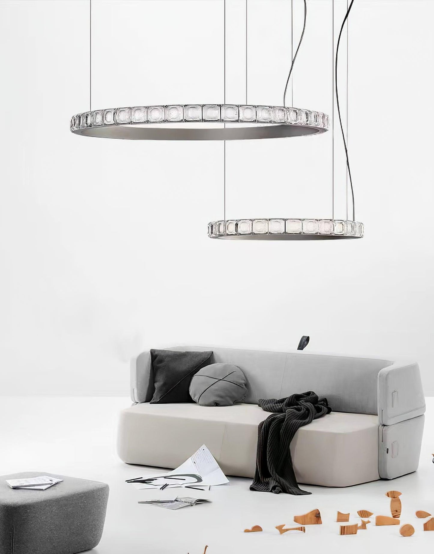 Aura Ring Chandelier - YIOSI