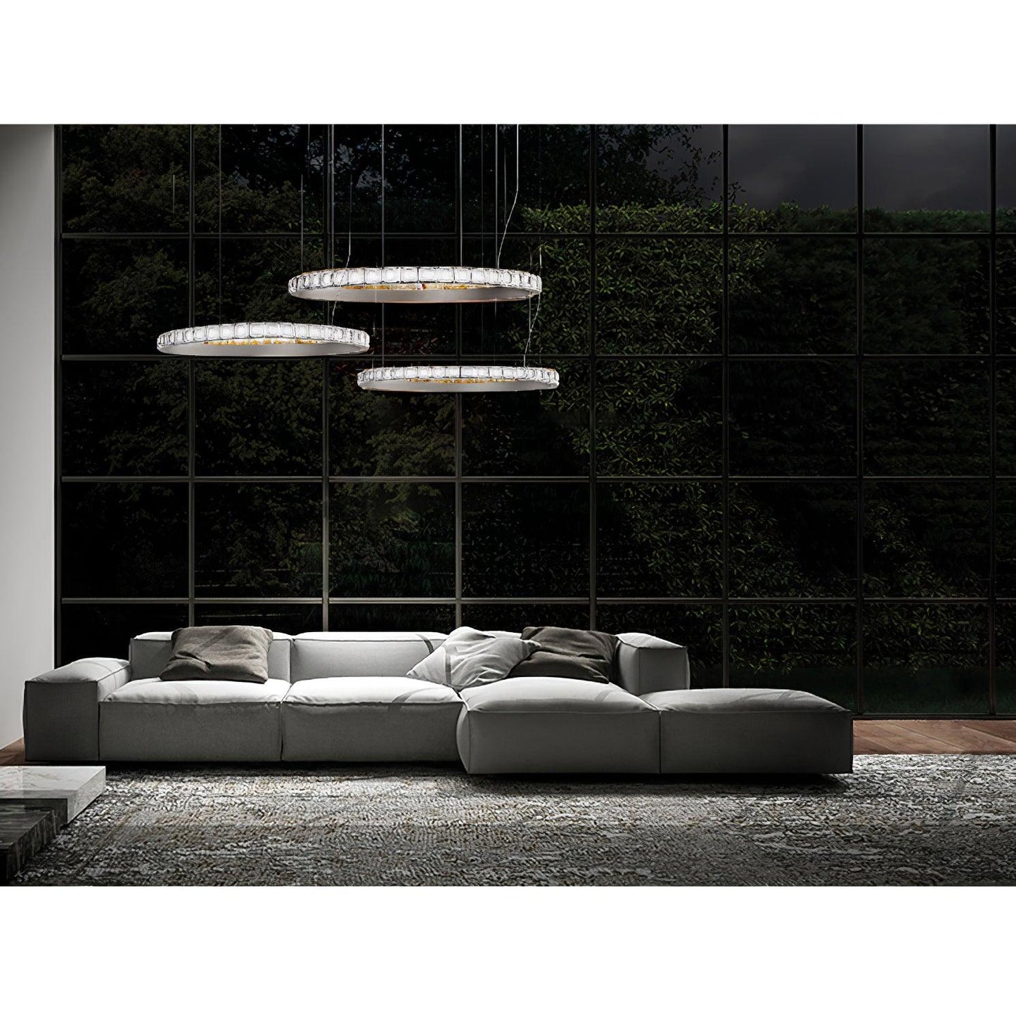 Aura Ring Chandelier - YIOSI