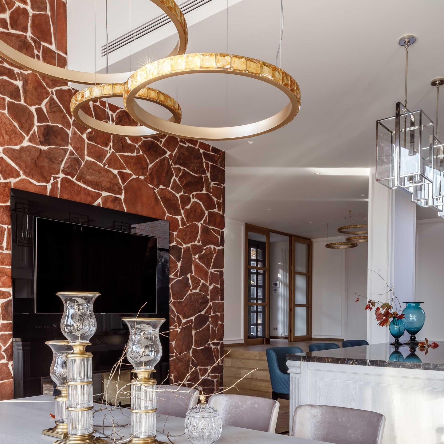 Aura Ring Chandelier - YIOSI