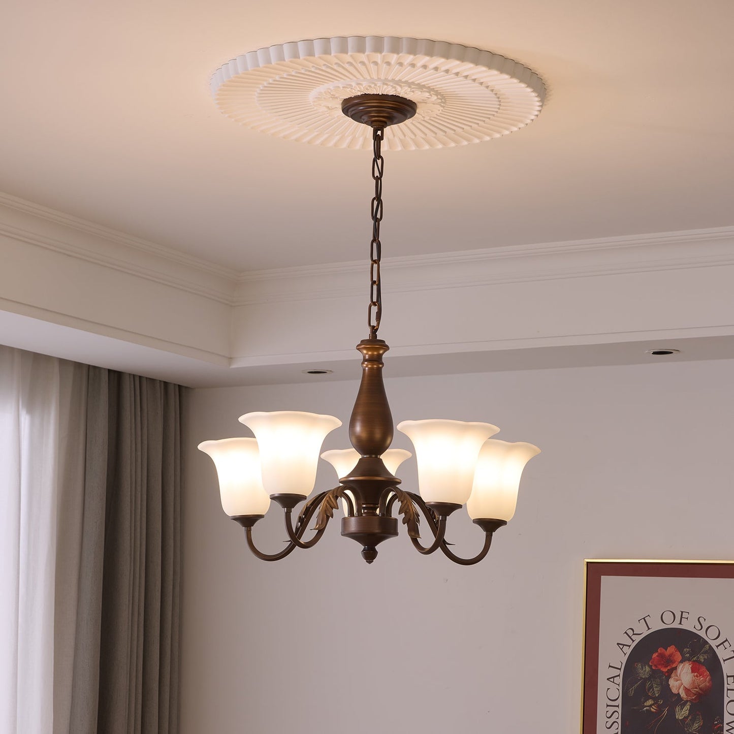 Aurelia Fleur Chandelier - YIOSI