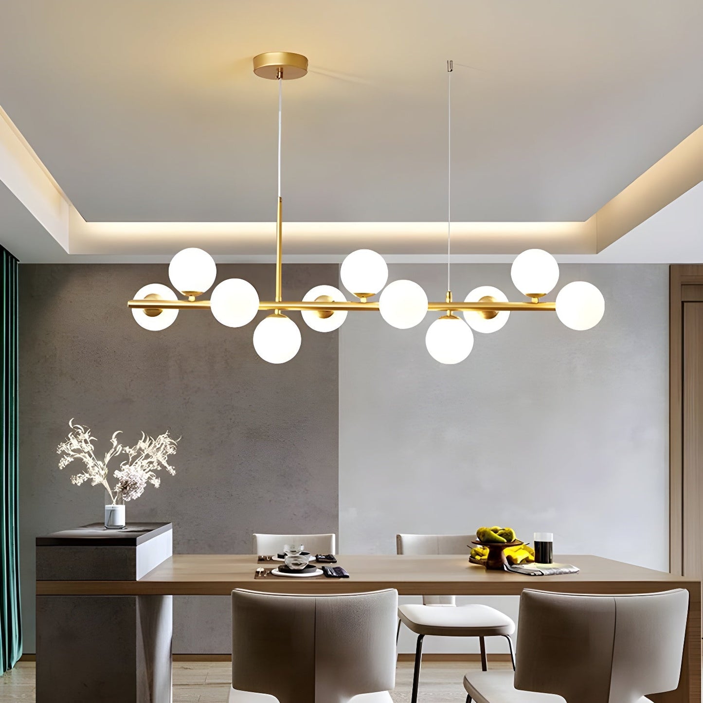 Aurelia Globe Chandelier - YIOSI