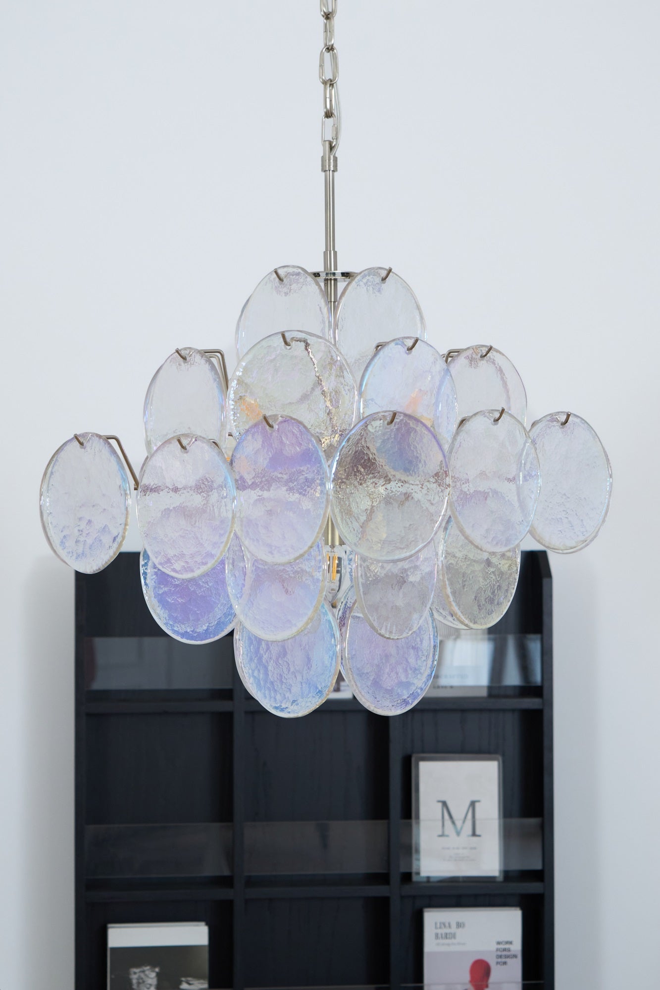 Aurelia Iridescent Murano Chandelier - YIOSI